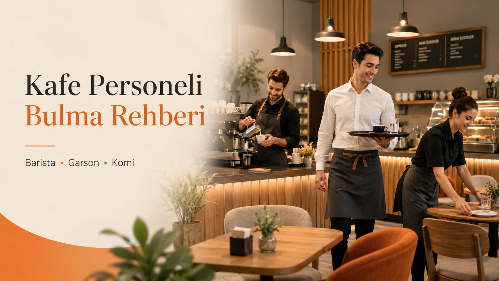Kafe Personeli Nasıl Bulunur? Barista, Garson ve Komi İlanı Verme