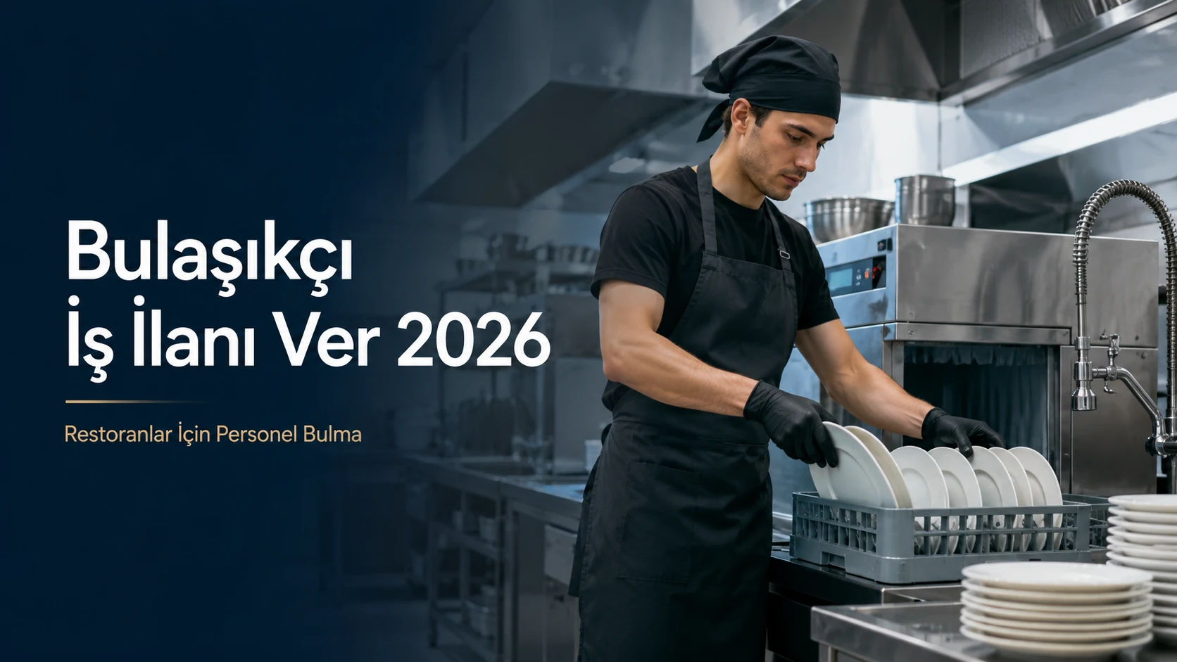 Bulaşıkçı İş İlanı Ver 2026: Restoranlar İçin Personel Bulma