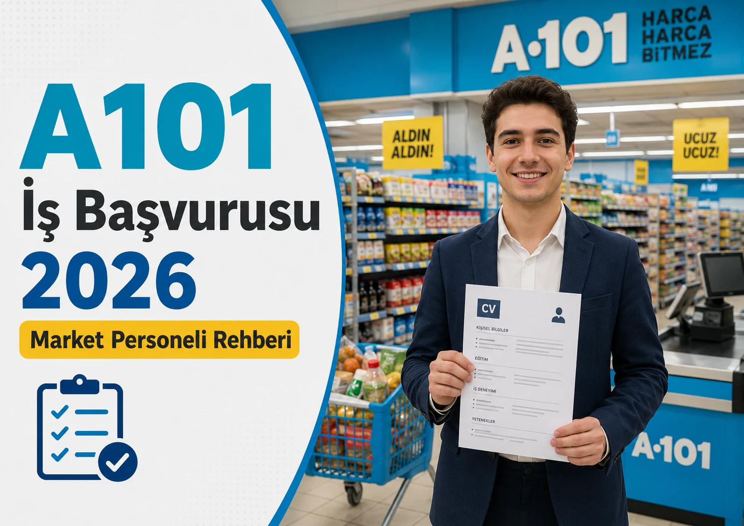A101 İş Başvurusu 2026: Market Personeli Olmak İçin Ne Yapılır?